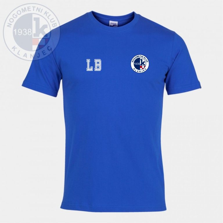 kratka majica plava inicijali nk klanjec