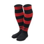 zebra black red
