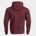 Heroic zip hoodie bordo leđa