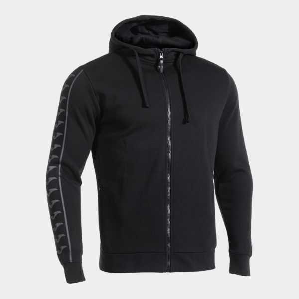 Heroic zip hoodie crna prsa