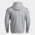 Heroic zip hoodie siva leđa