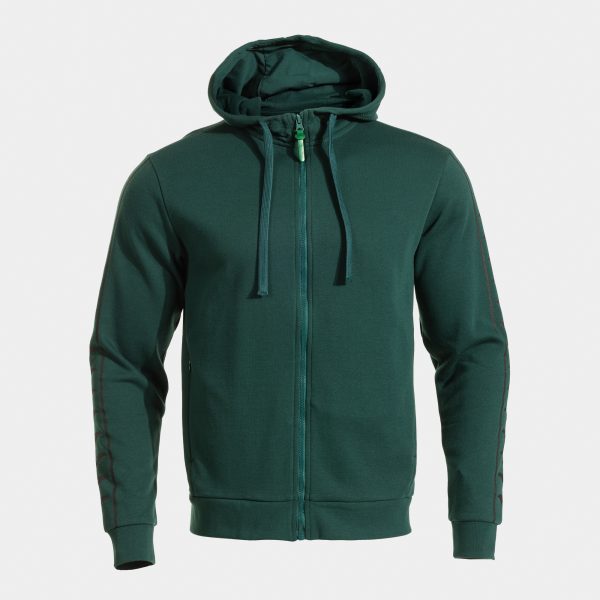 Heroic zip hoodie zelena prsa