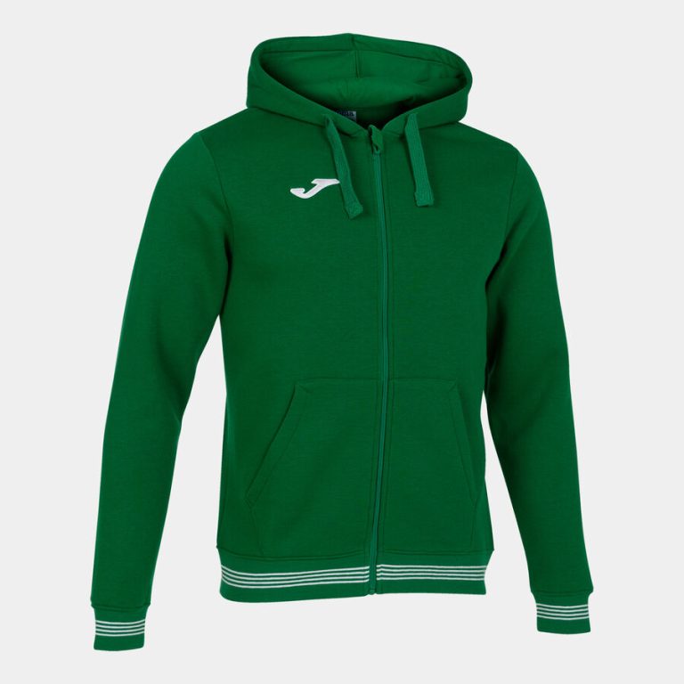 Campus 3 zip hoodie green