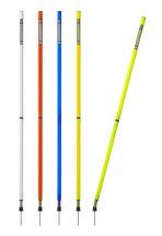 4381 Slalomstange FLEX 160 cm 32 mm 5 Farben 2 teilig einzeln alleFarben 001 neu