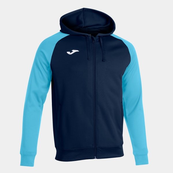 Academy IV hoodie navy turquoise