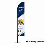 Beach flag Feather