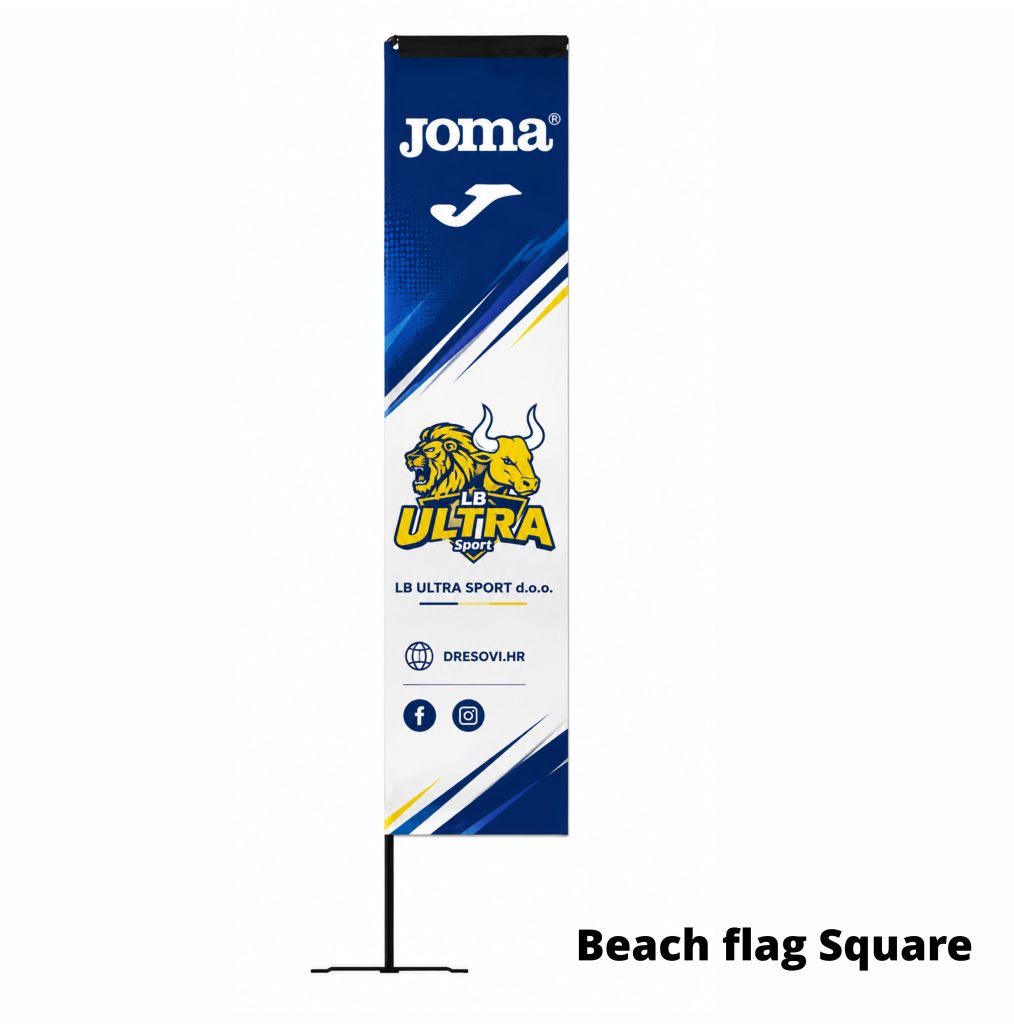 Beach flag Square