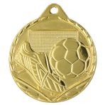 Medalja 32 mm - nogomet - zlatna