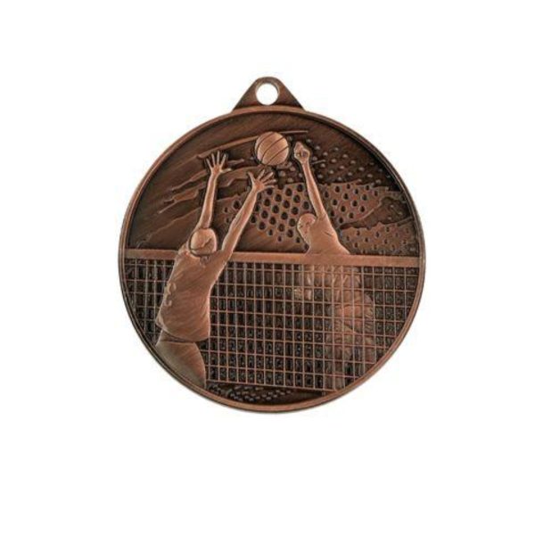 Medalja 45 mm - odbojka - brončana