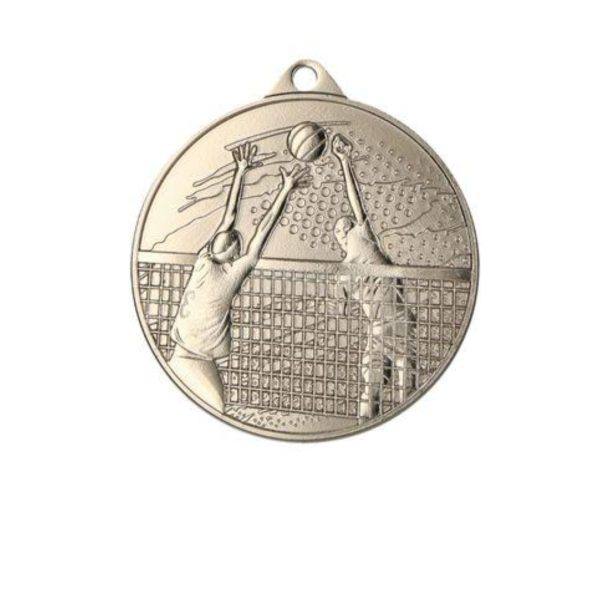 Medalja 45 mm - odbojka - srebrna