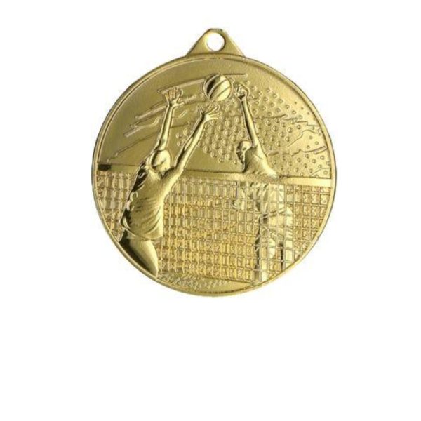 Medalja 45 mm - odbojka - zlatna