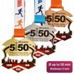 Personalzirane metalne medalje 50mm
