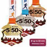 Personalzirane metalne medalje 60mm