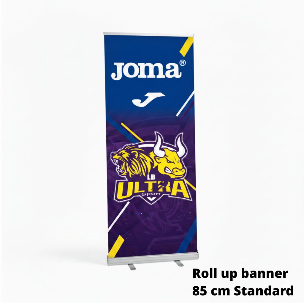 Roll up banner 85 cm